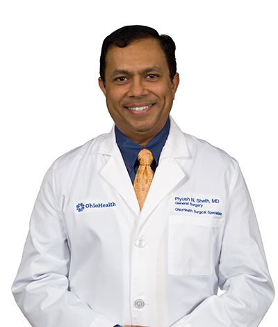 Piyush N Sheth, MD | General Surgery | OhioHealth